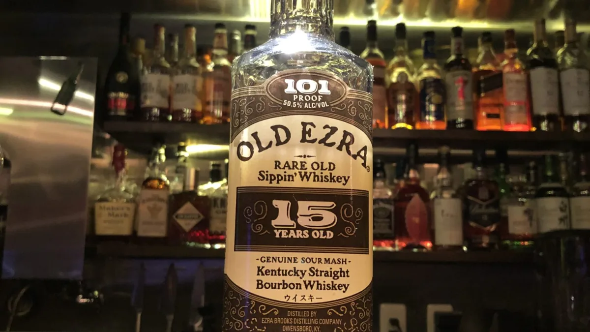 オールド エズラ 15年｜希少な長期熟成バーボン｜bar83rd