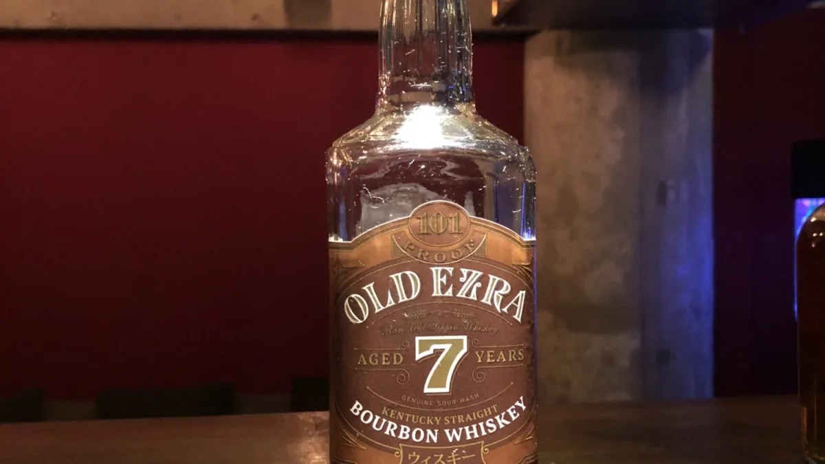 オールドエズラ 7年｜117プルーフの樽出し原酒｜bar83rd