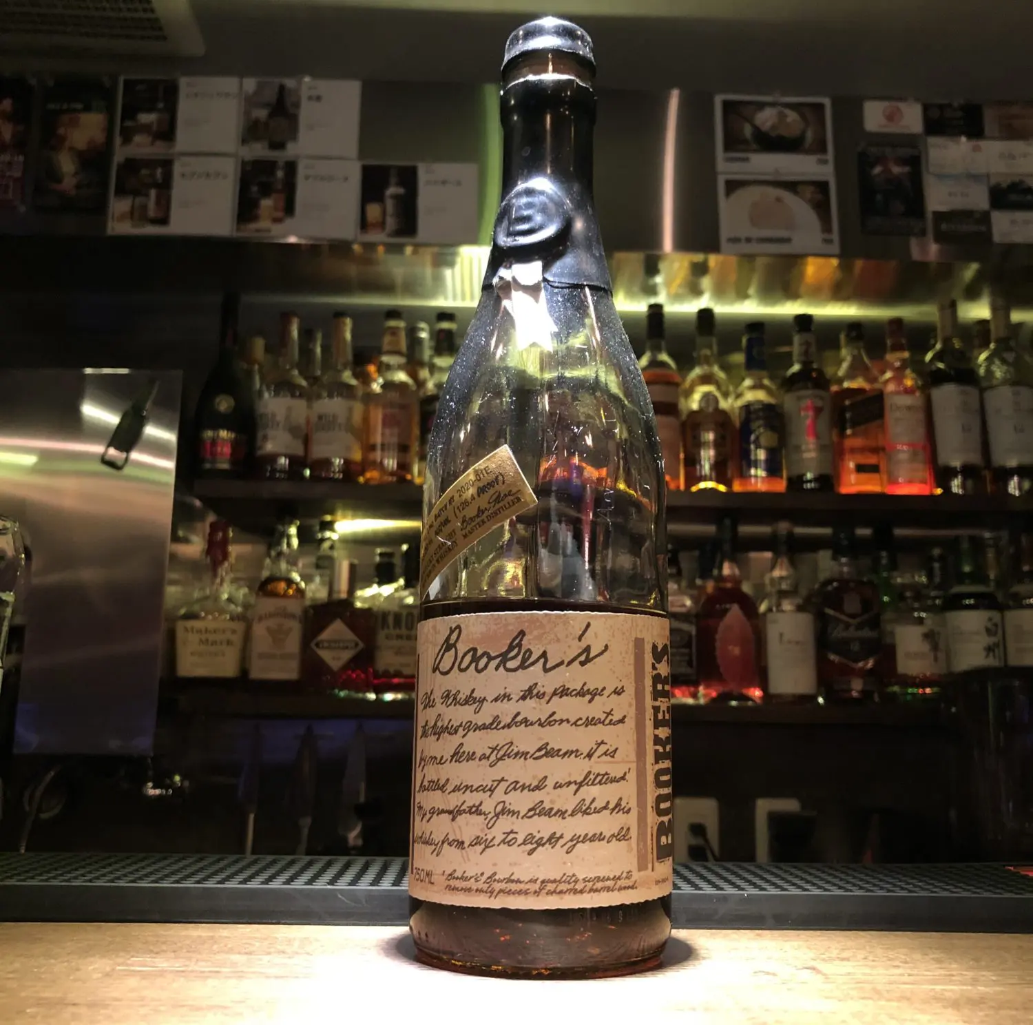ブッカーズ（入手困難なバーボン） | 横浜馬車道の会員制 bar83rd