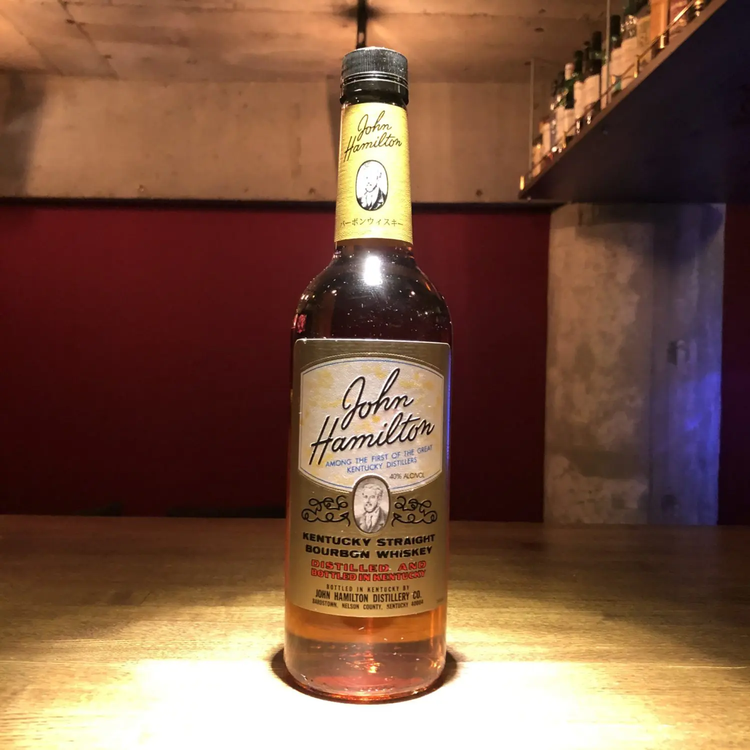 ジョン・ハミルトン （正規品は終売）| 横浜馬車道の会員制 bar83rd
