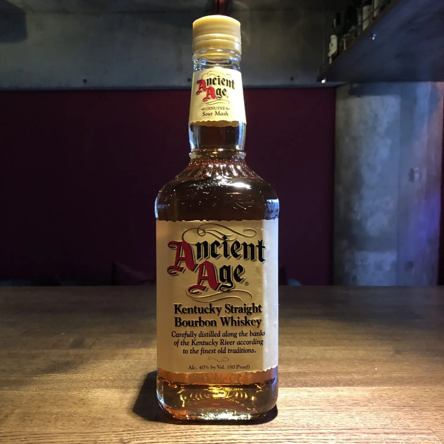 エンシェント エイジ （バーボンらしいバーボン） | 馬車道バー